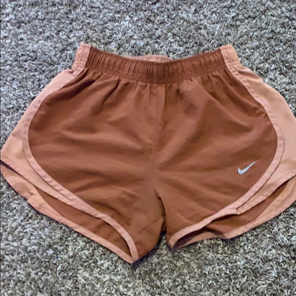 burnt orange nike shorts